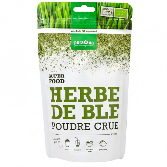 Herbe De Bl En Poudre Crue Bio G Nutri Naturel