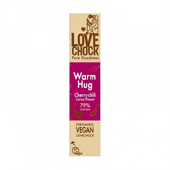 Lovechock barre cerise piment 40g