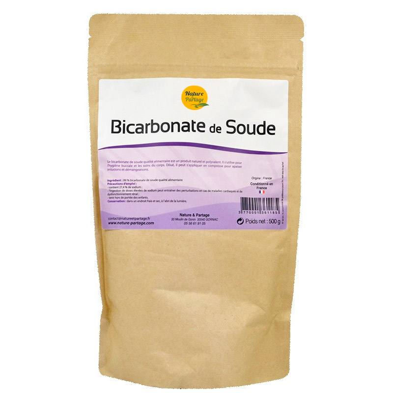 Bicarbonate de sodium pour hygiène bucco-dentaire