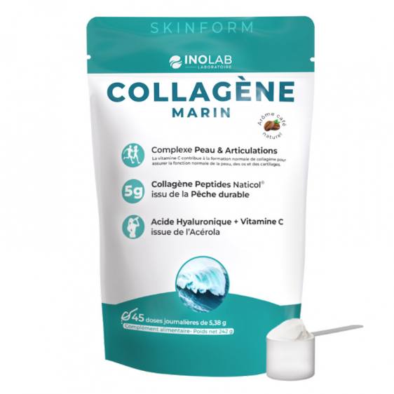 Skinform collagène marin arôme café poudre 242g