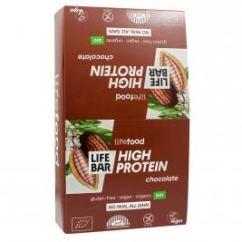 Lifebar Protein chocolat protéine verte boîte