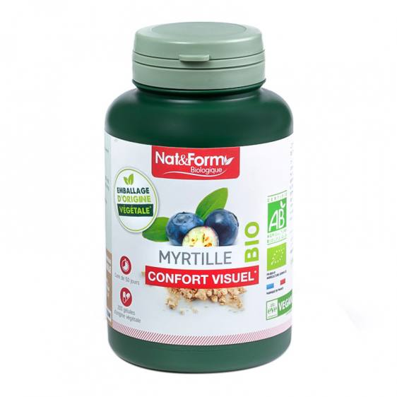 Myrtille bio 200 gélules