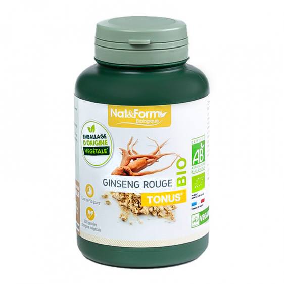 Ginseng bio 200 gélules