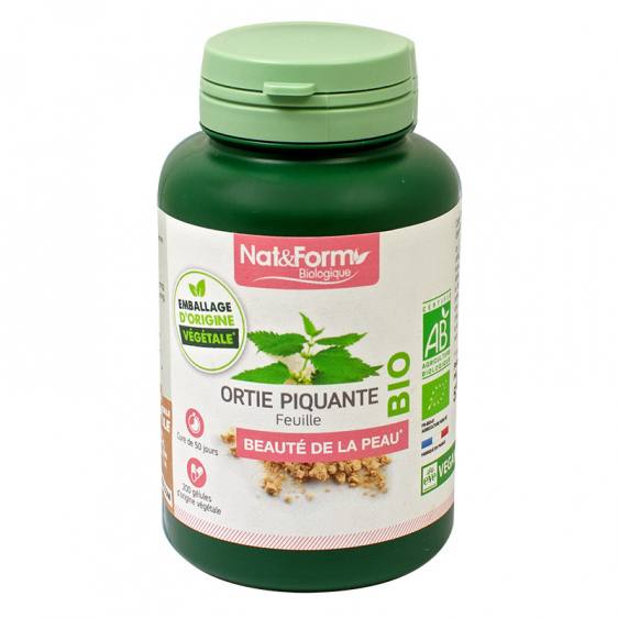 Ortie piquante feuille bio 200 gélules