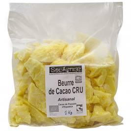 Beurre de cacao artisanal cru bio 1kg