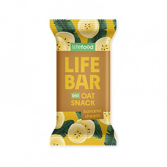 Lifebar snack d'avoine rêve de banane 40g