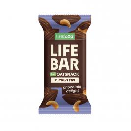 Lifebar snack d'avoine protéinée délice chocolat 40g