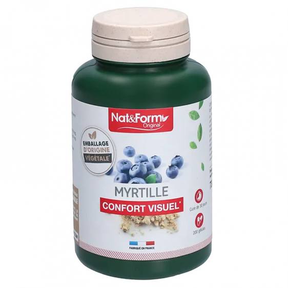 Myrtille bio 200 gélules