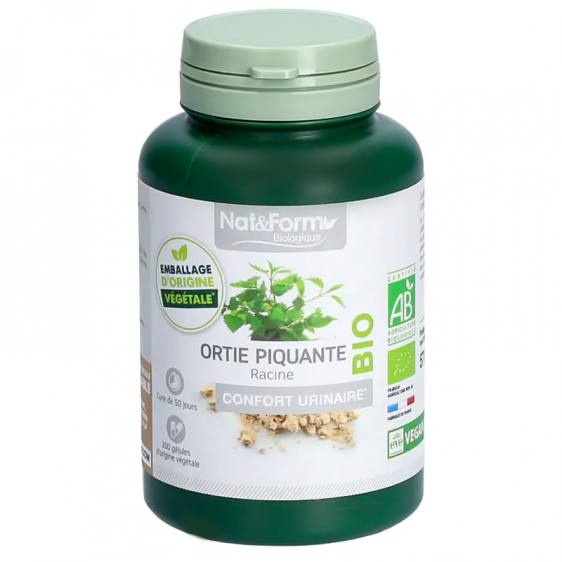 Ortie piquante racine bio 200 gélules