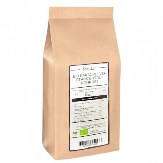 Cacao cru bio en poudre 500g