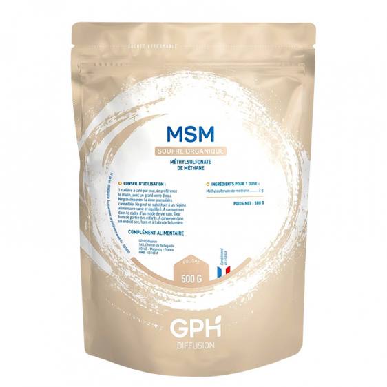 MSM en poudre 500g