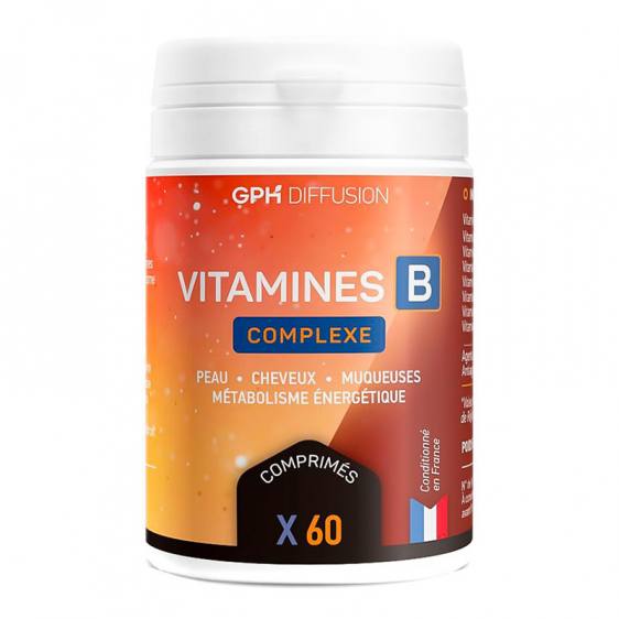 Vitamines B complexe 60 comprimés