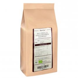 Fèves de cacao criollo crues bio 500g