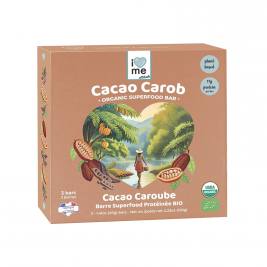 Barres protéinée cacao caroube bio 120g