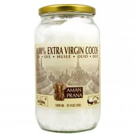 Huile de coco extra vierge bio équitable 1L