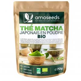 Thé Matcha japonais en poudre bio 70g