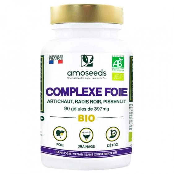 Complexe Foie bio 90 gélules