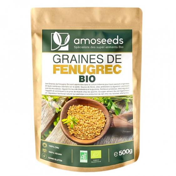 Graines de fenugrec bio 500g