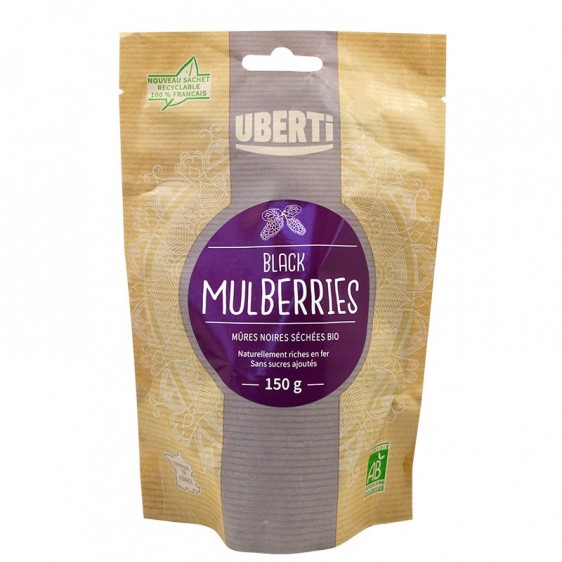 Mulberries noires bio 150g