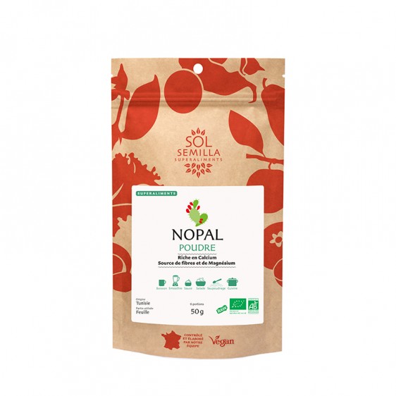 Nopal cru bio en poudre 50g