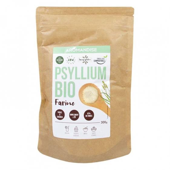 Farine de psyllium bio 300g