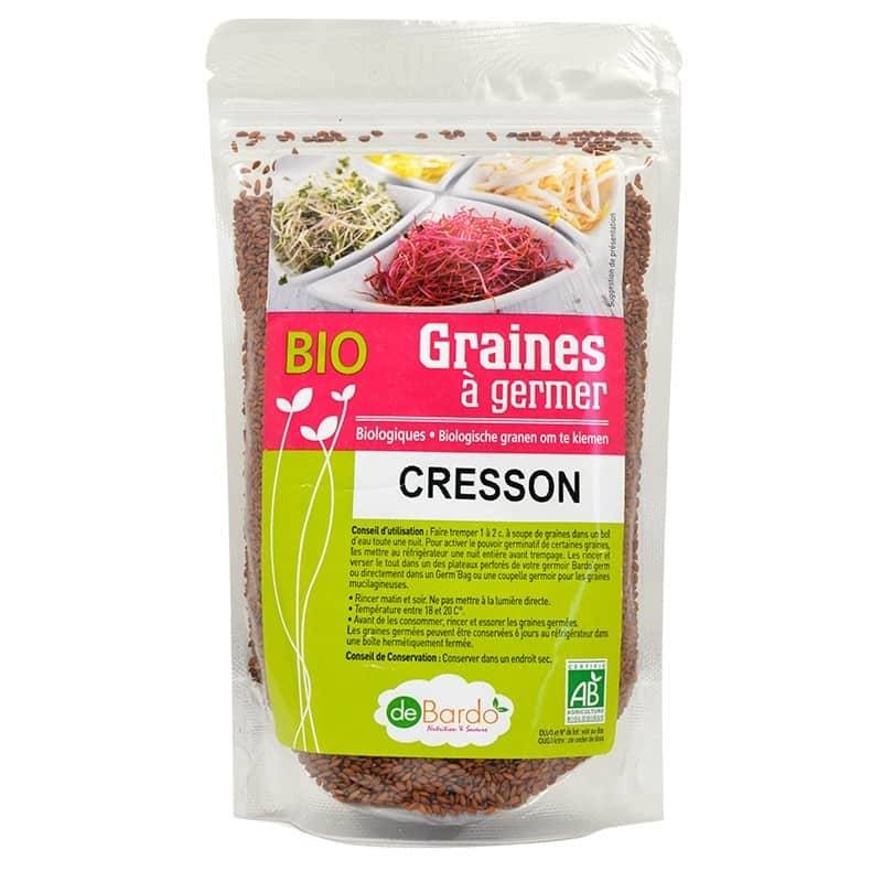 Graines à germer Cresson Bio 200g - Debardo